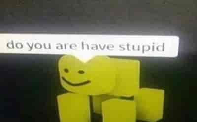 Stupid Players in Roblox