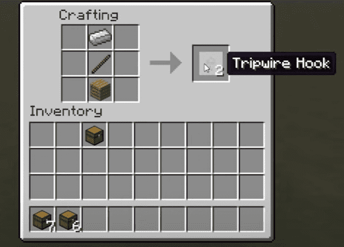 Trapped Chest Crafting