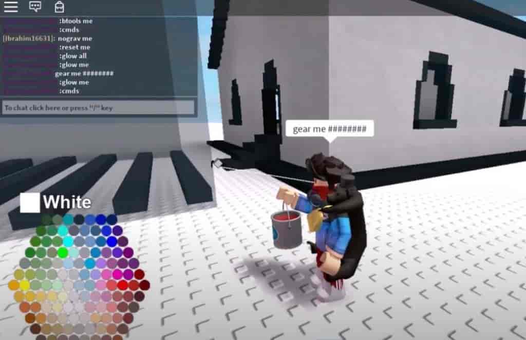 Roblox Paint Bucket Issue Solved 100 Success Rate Codes Included Game Specifications - gear roblox admin commands