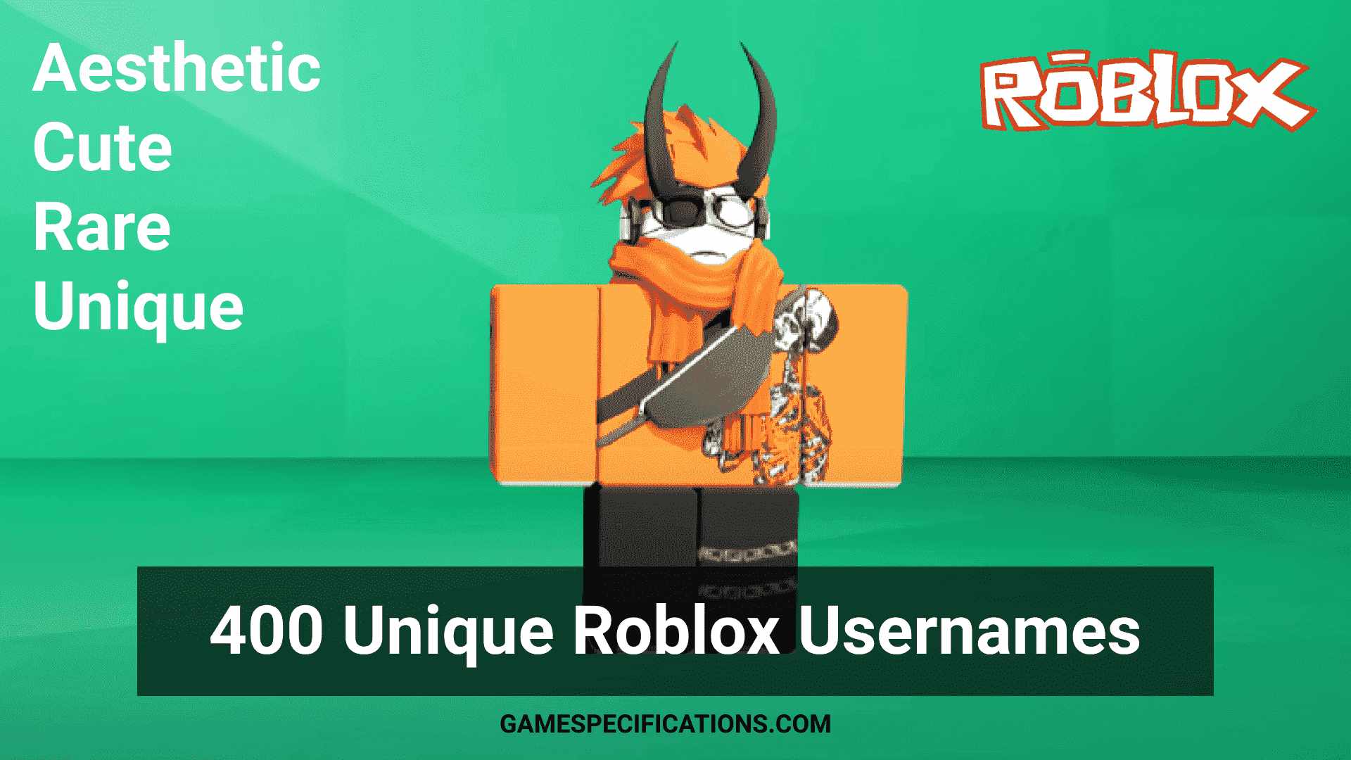 List Of 500 Roblox Usernames Cute Aesthetic Rare And Unique Game Specifications - roblox username and password ideas